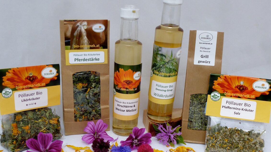 Bio Kräuterhof Zemanek_Produkte_Oststeiermark | © Biokräuterhof Zemanek