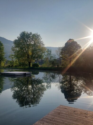 Biobadeteich-Pöls-Ansicht1-Murtal-Steiermark | © Gemeinde Pöls-Oberkurzheim | Gemeinde Pöls-Oberkurzheim | © Gemeinde Pöls-Oberkurzheim