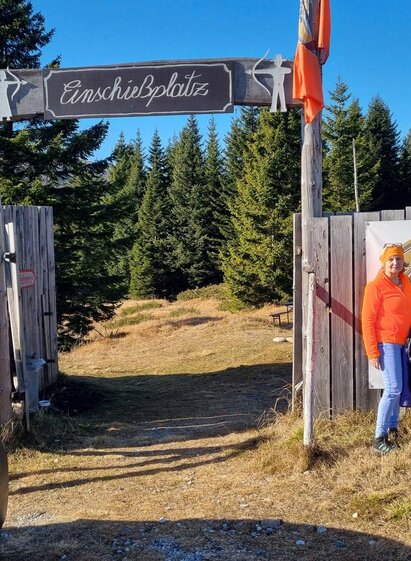 Bogenparcour Altes Almhaus Eingangstor | © Bogenparcour Altes Almhaus 