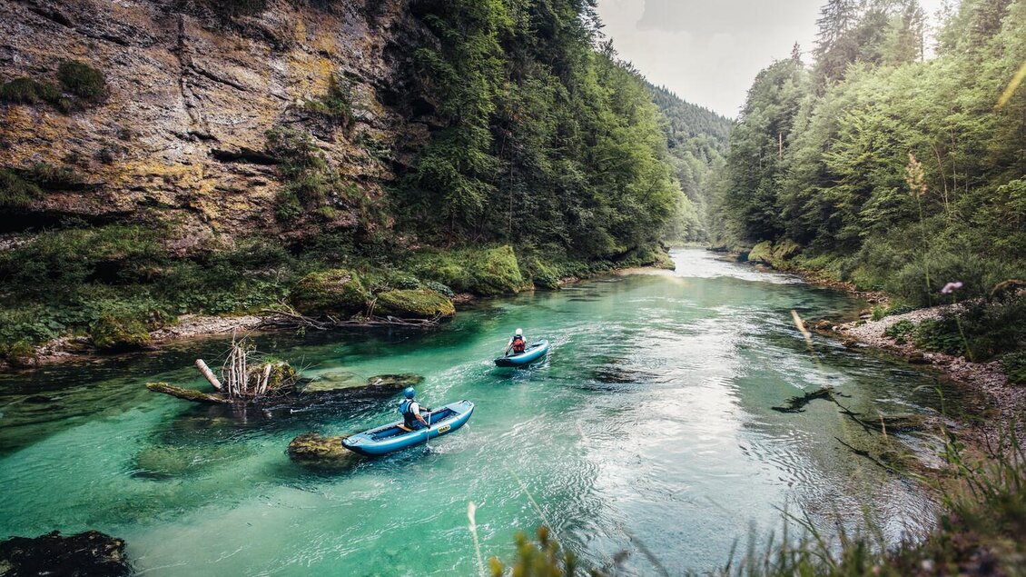 Auf der grünen Salza | © Stefan Leitner