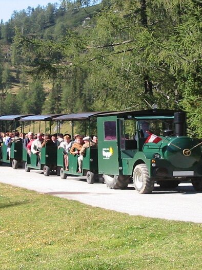 slow train ride, Tauplitzalm | © Hotel Hierzegger