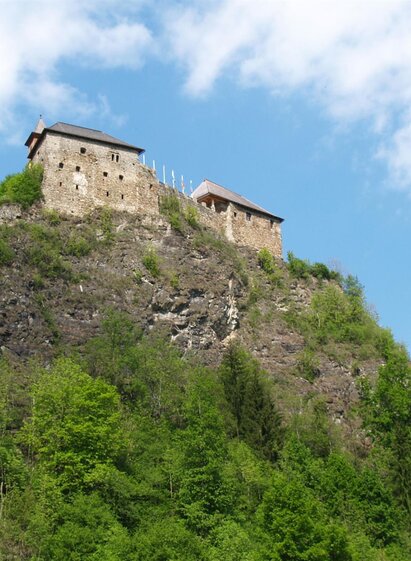 Burg Dürnstein - Burgansicht | Archiv Naturpark Zirbitzkogel-Grebenzen | © Tourismusverband Murau