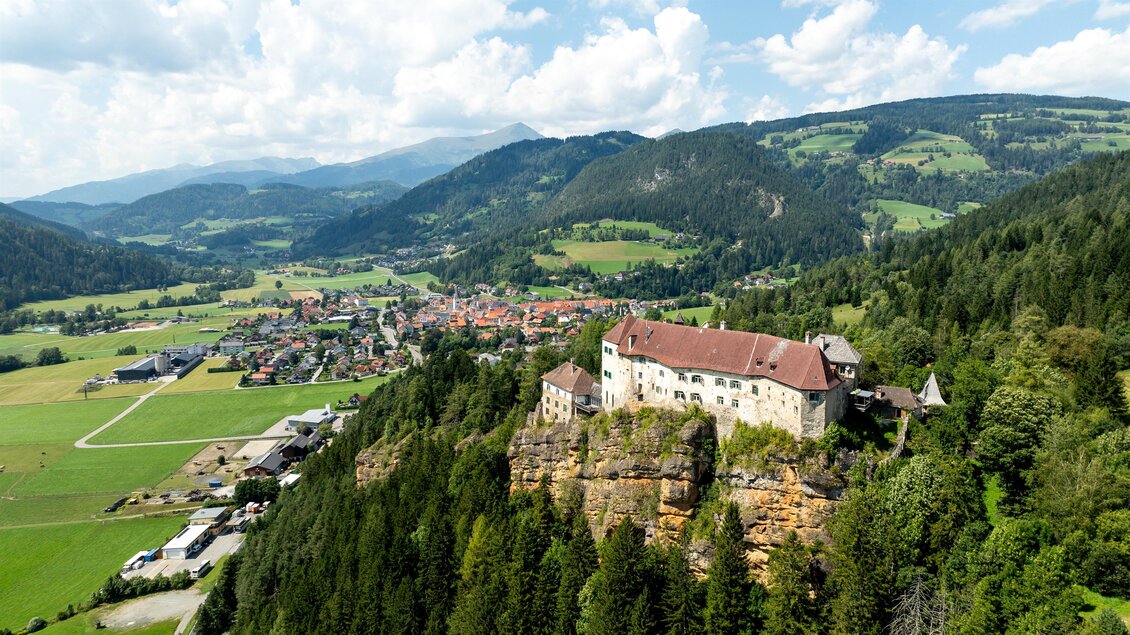 Burg Rothenfels, Vorgelperspektive | © Tourismusverband Murau