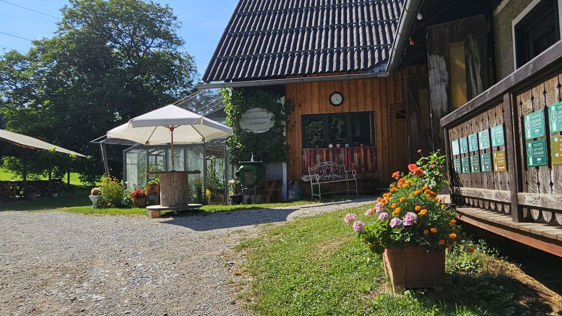 Buschenschank Grillbauer-Gantschnigg_Garten | © Ulrich Gantschnigg