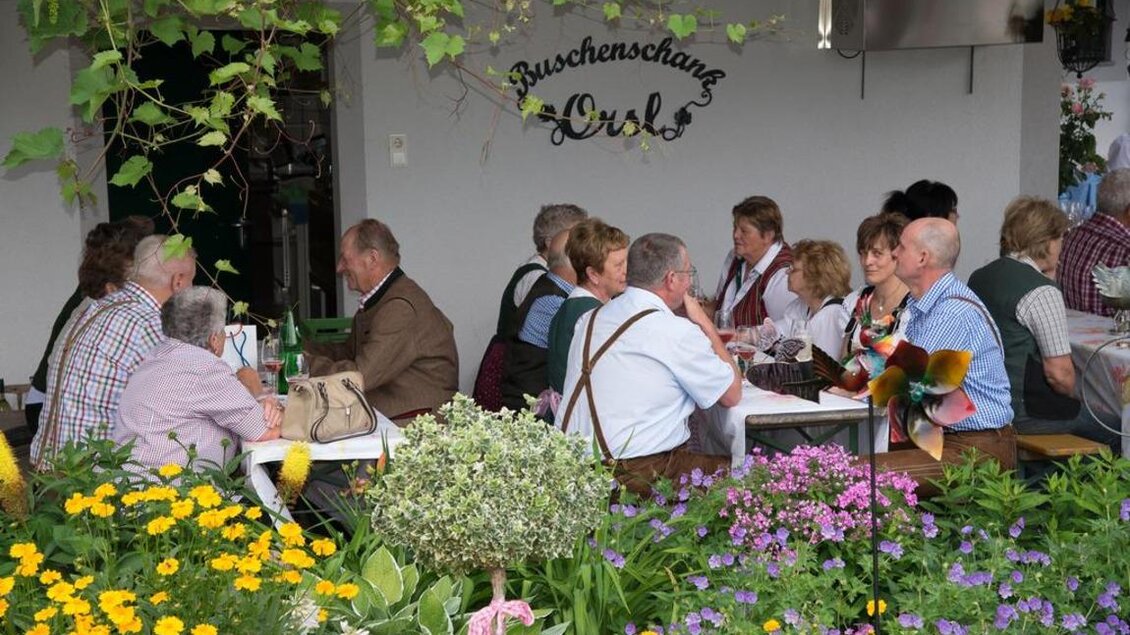 Gastgarten Buschenschank Orsl | © Buschenschank Orsl