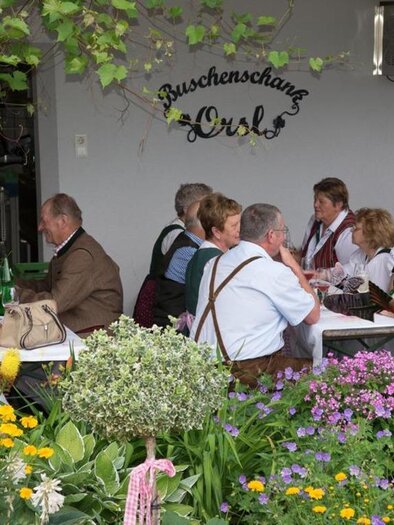 Gastgarten Buschenschank Orsl | © Buschenschank Orsl