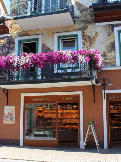 Café Bäckerei Schlögel, Bad Aussee, Außenansicht | © TVB Ausseerland - Salzkammergut_Viola Lechner
