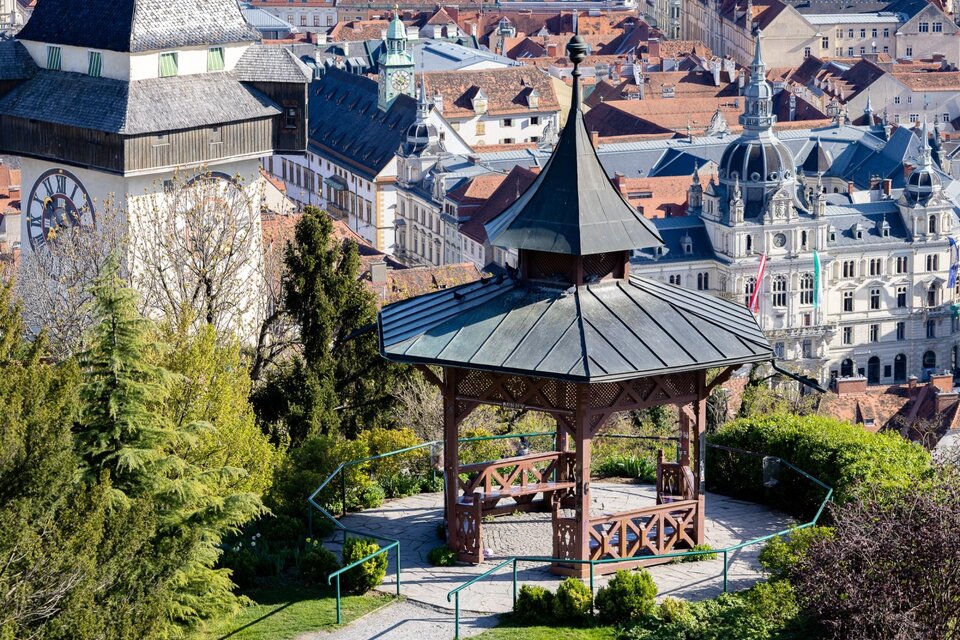 Chinesischer Pavillon und Bischofsstuhl - Impression #1 | © Graz Tourismus - Harry Schiffer