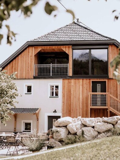 Schutzhaus, Bad Aussee, Eingang | ©  SchutzhausAmHohenCamper