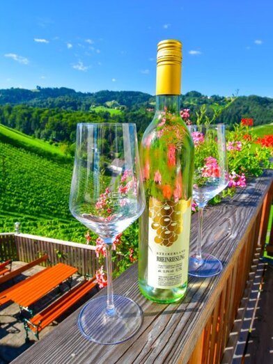 Buschenschank Der Hermannhof Ausblick | © Fam. Hernach | Der Hermannhof | © Fam. Hernach | Der Hermannhof