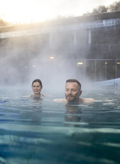 Die Therme der Ruhe Bad Gleichenberg im Winter | Tom Lamm | © Steiermark Tourismus