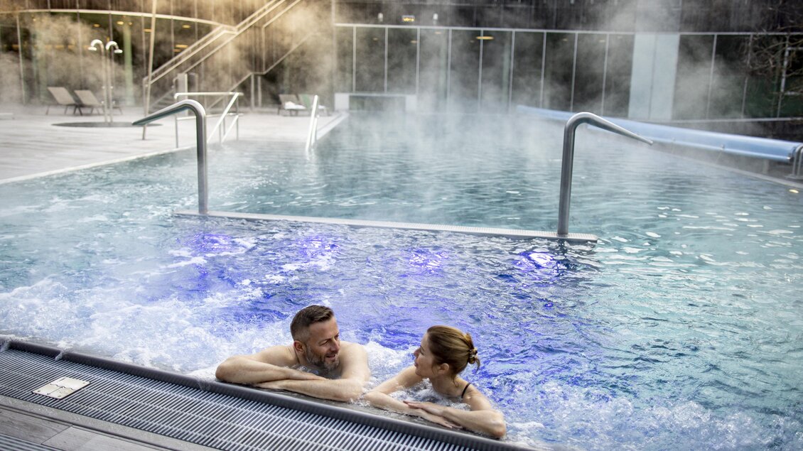 Außenbecken im Winter | © Steiermark Tourismus