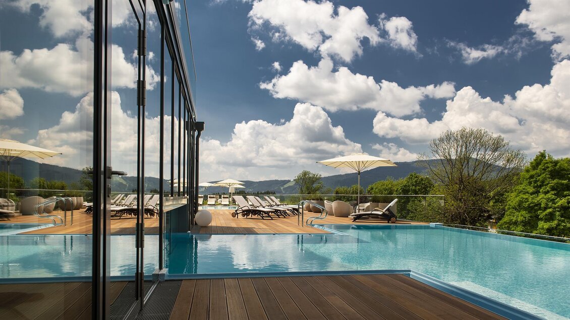 Spabereich im Dorfhotel Fasching. | © Dorfhotel Fasching