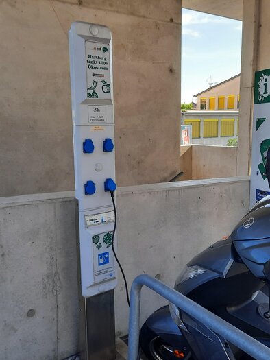 E-charging station_Alleegasse_Eastern Styria | © Tourismusverband Oststeiermark