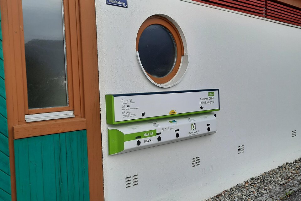 E-bike charging station Pöls-Oberkurzheim - Impression #1 | © Erlebnisregion Murtal