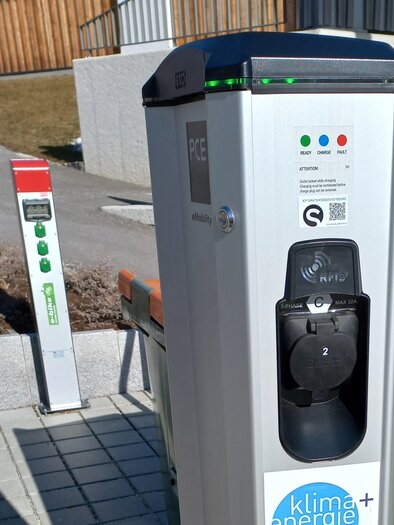 E-Bike Ladestation in Schäffern | © Gemeinde Schäffern