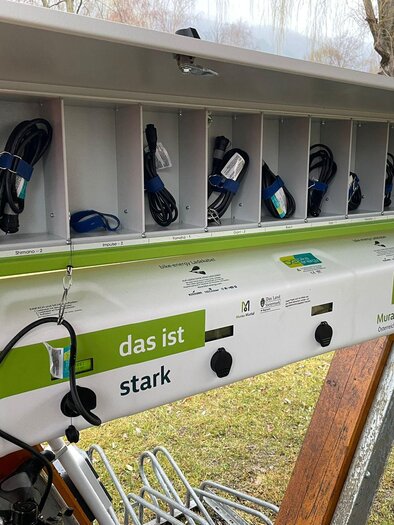 Ladestation-E-Bike-Unzmarkt-Murtal-Steiermark | © Erlebnisregion Murtal