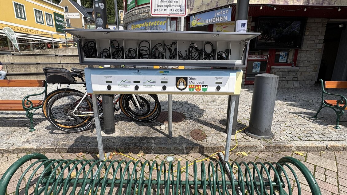 Ladestation am Hauptplatz | © TV Hochsteiermark