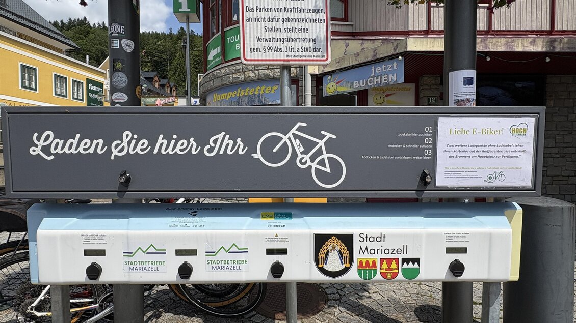 Ladepunkte mit Übersicht | © TV Hochsteiermark