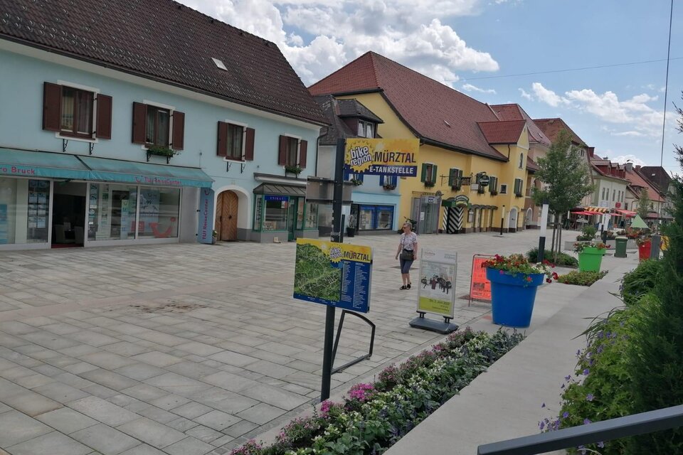 E-Bike Ladestation Fußgängerzone - Impression #1