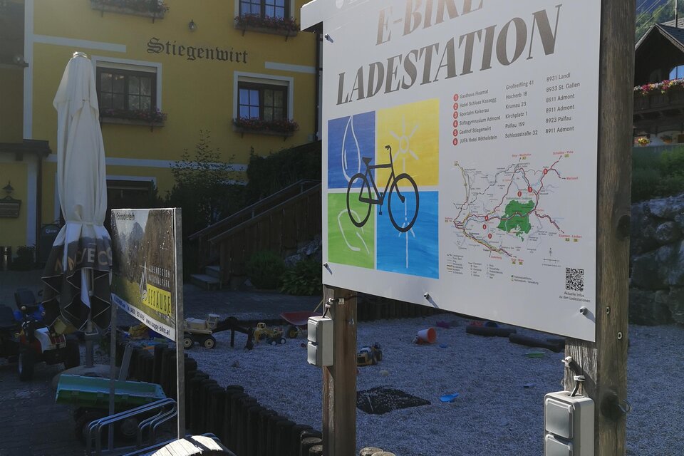 Stiegenwirt e-bike charging station - Impression #1 | © Sylvia Hofbauer