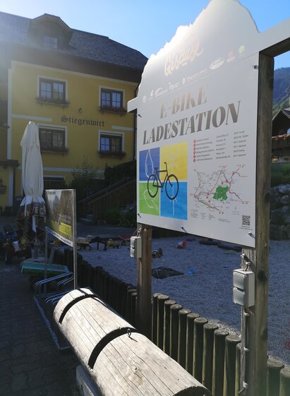 Ladestation beim Stiegenwirt | © Sylvia Hofbauer | © Sylvia Hofbauer