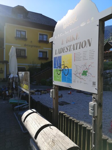 Ladestation beim Stiegenwirt | © Sylvia Hofbauer