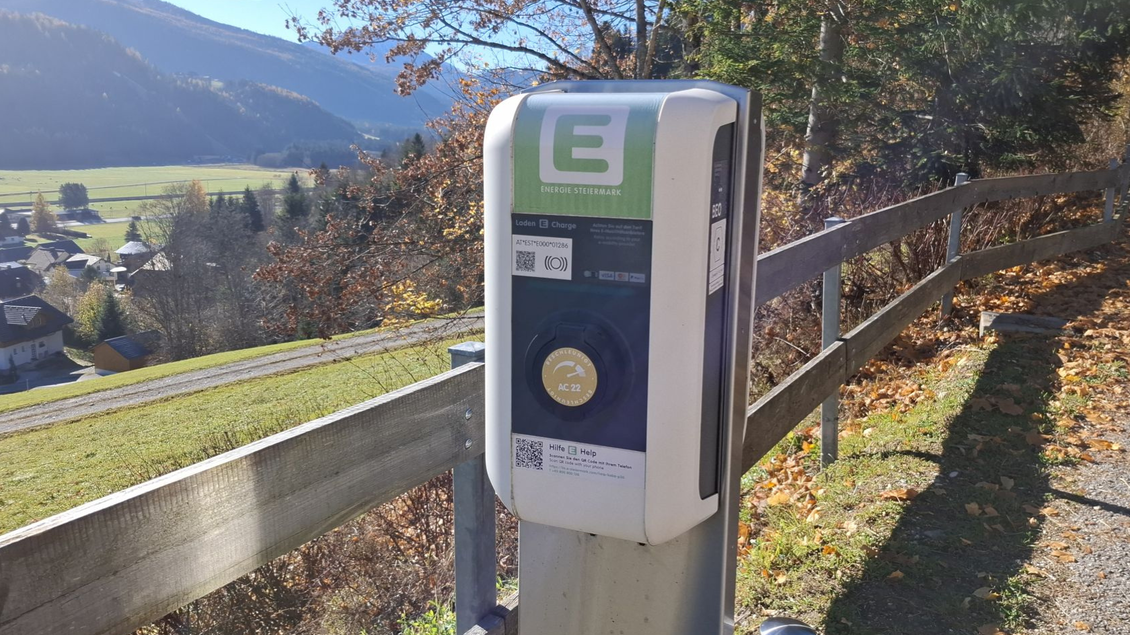 E-Tankstelle, Kulmhof, Tauplitz | © TVB Ausseerland Salzkammergut/Raunigg