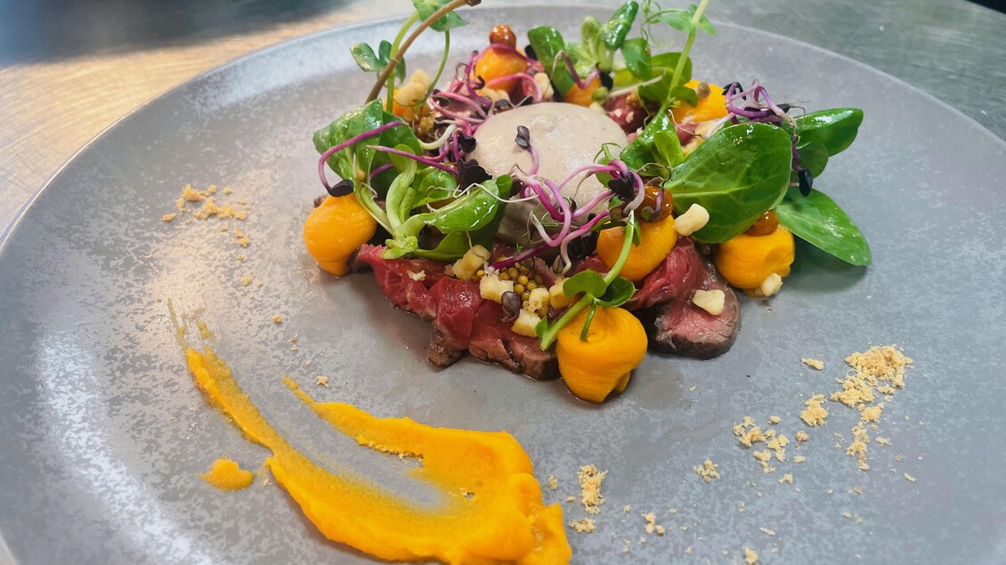 Rind &amp; Kürbis | © E42