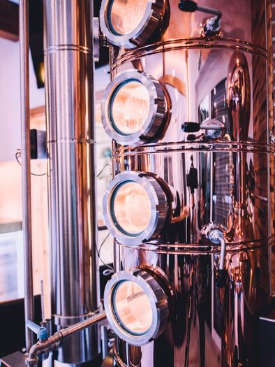 Edelbrennerei Pipifein Kupferkessel | © Edelbrennerei Pipifein