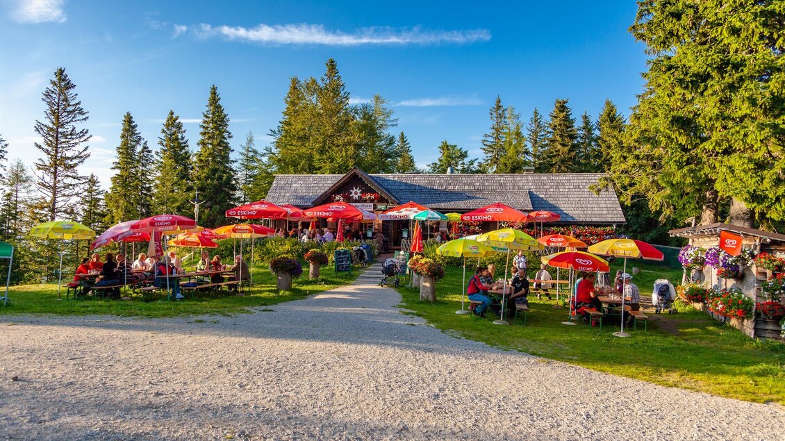 Edelweißhütte auf der Mariazeller Bürgeralpe | © TVB Mariazeller Land / Fred Lindmoser