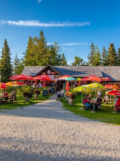 Edelweißhütte auf der Mariazeller Bürgeralpe | © TVB Mariazeller Land / Fred Lindmoser