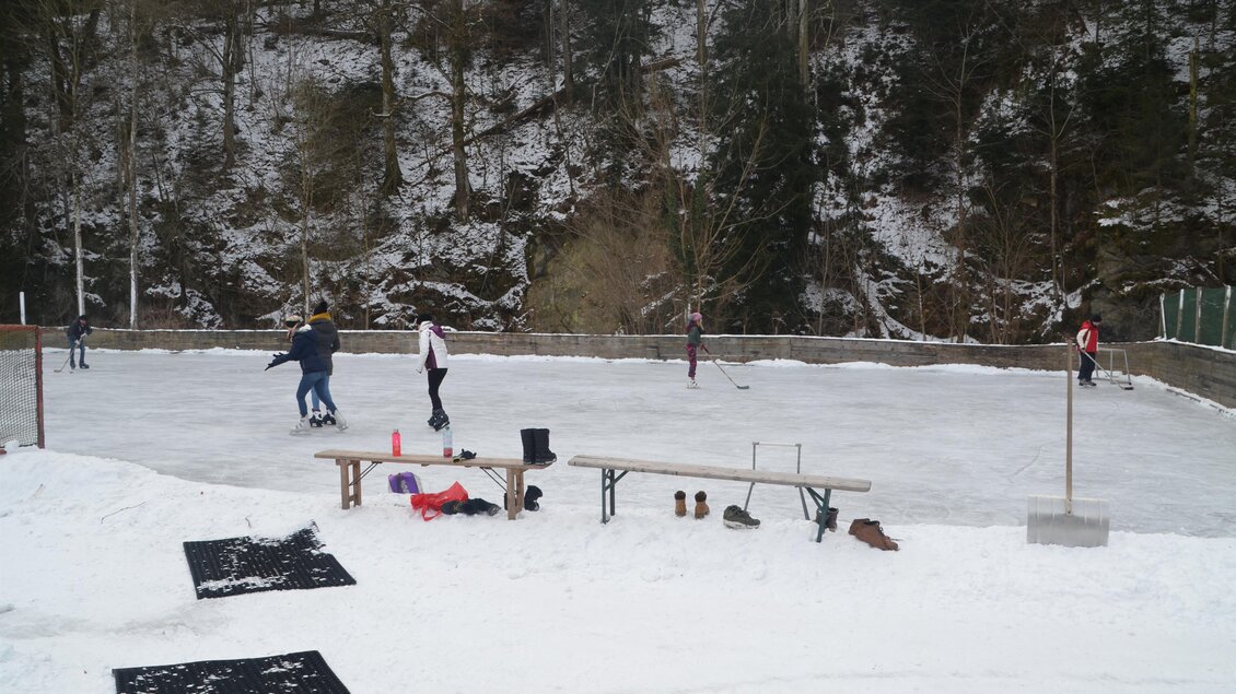 Eislaufplatz Koglhof_Eisläufer_Oststeiermark | © ESV Koglhof