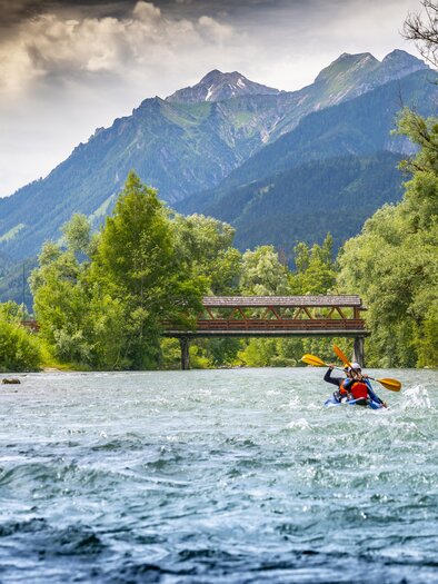 Flusswandern im Gesäuse | © Helmut Knauß