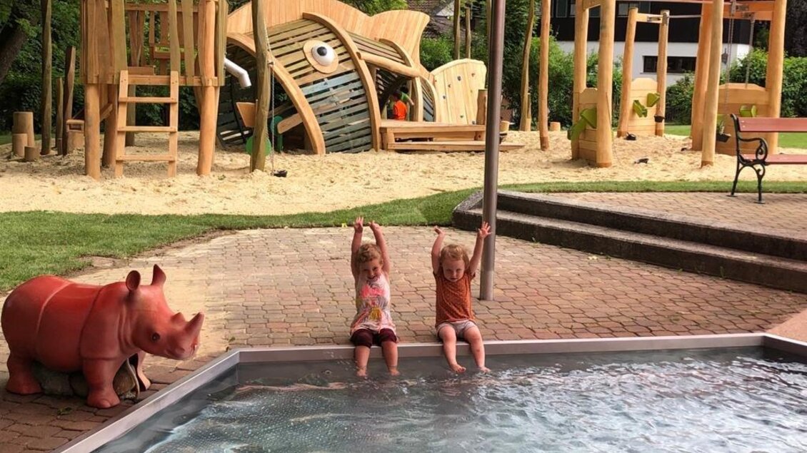 Erlebnisbad Pöllau_Kinder baden_Oststeiermark | © Pöllau Erlebnisbad