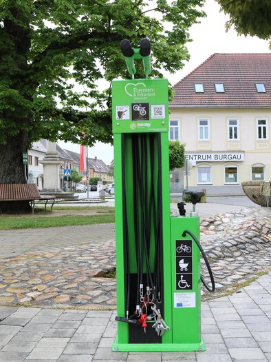 Fahrradreparatur-Station Burgau | © Tourismusverband Thermen- & Vulkanland