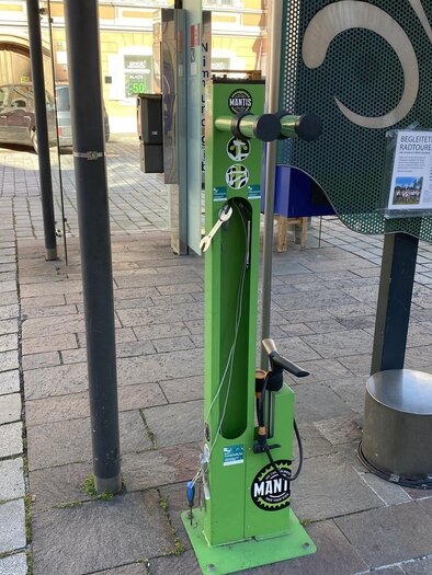 Bicycle repair station | © TV-Thermen- & Vulkanland