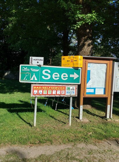 Radservice Station am Röcksee | © TV Thermen- & Vulkanland