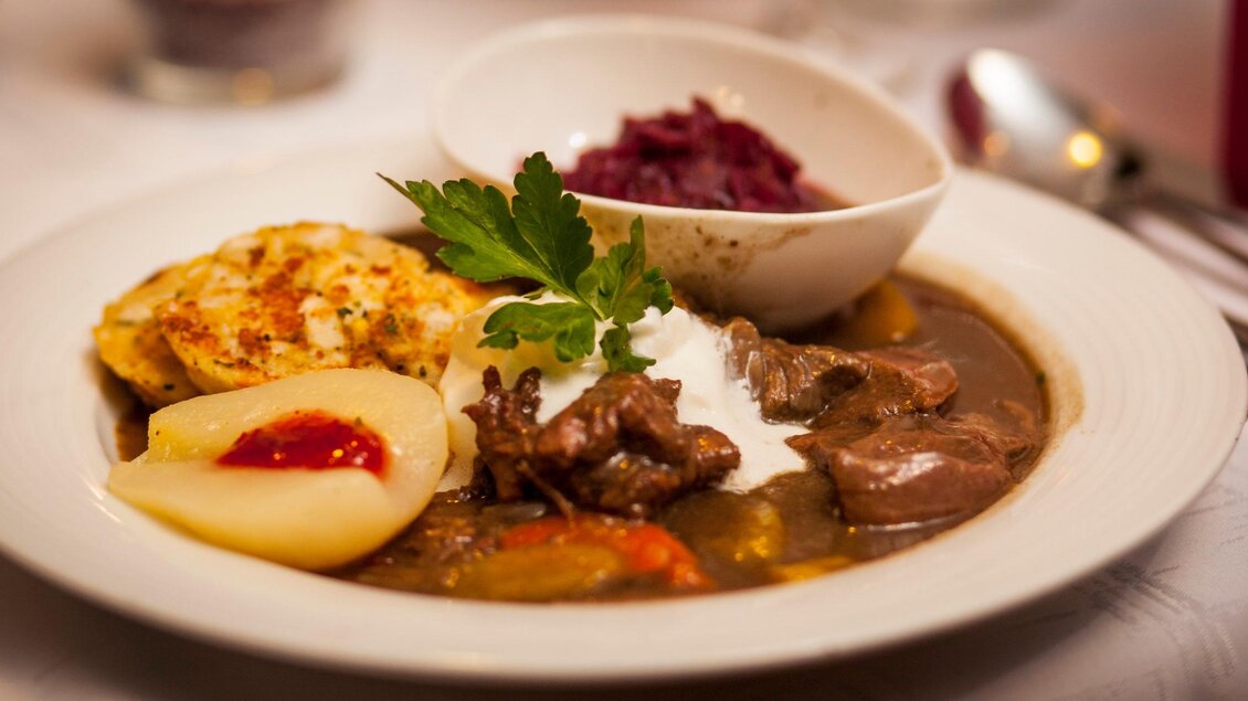 Familienhotel Berger_Wildragout_Oststeiermark | © Familienhotel Berger