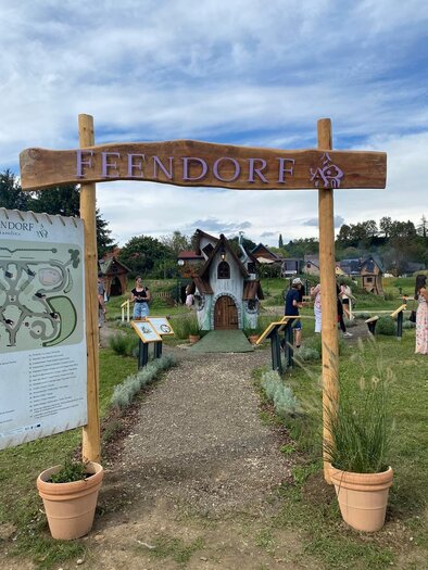 Eingang Feendorf | © Gemeinde Gamlitz