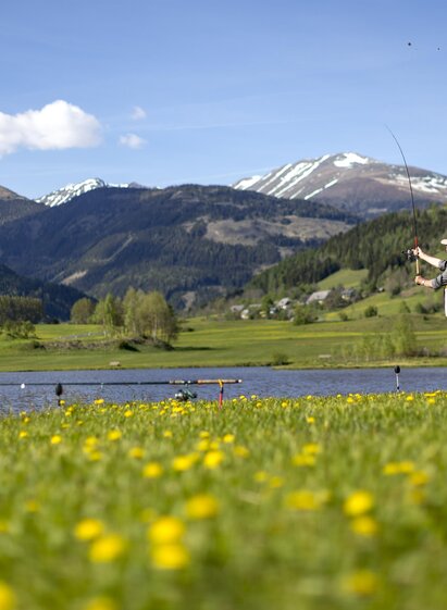 Fischen am Rottenmanner Teich | Tom Lamm | © Tourismusverband Murau