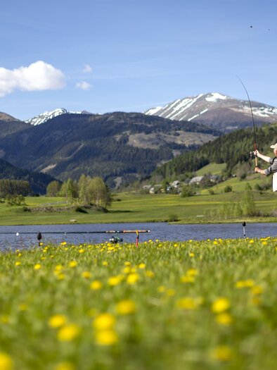 Fischen am Rottenmanner Teich | © Tourismusverband Murau
