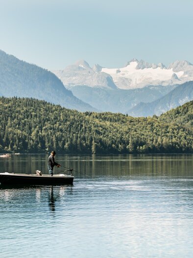 Fischen am Altausseer See | © TVB Ausseerland Salzkammergut_Katrin Kerschbaumer