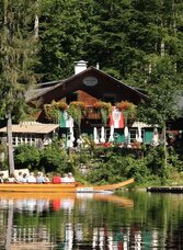 Fischerhütte Toplitzsee, Grundlsee, Plätte | © Albrecht Syen | Albrecht Syen | © Albrecht Syen
