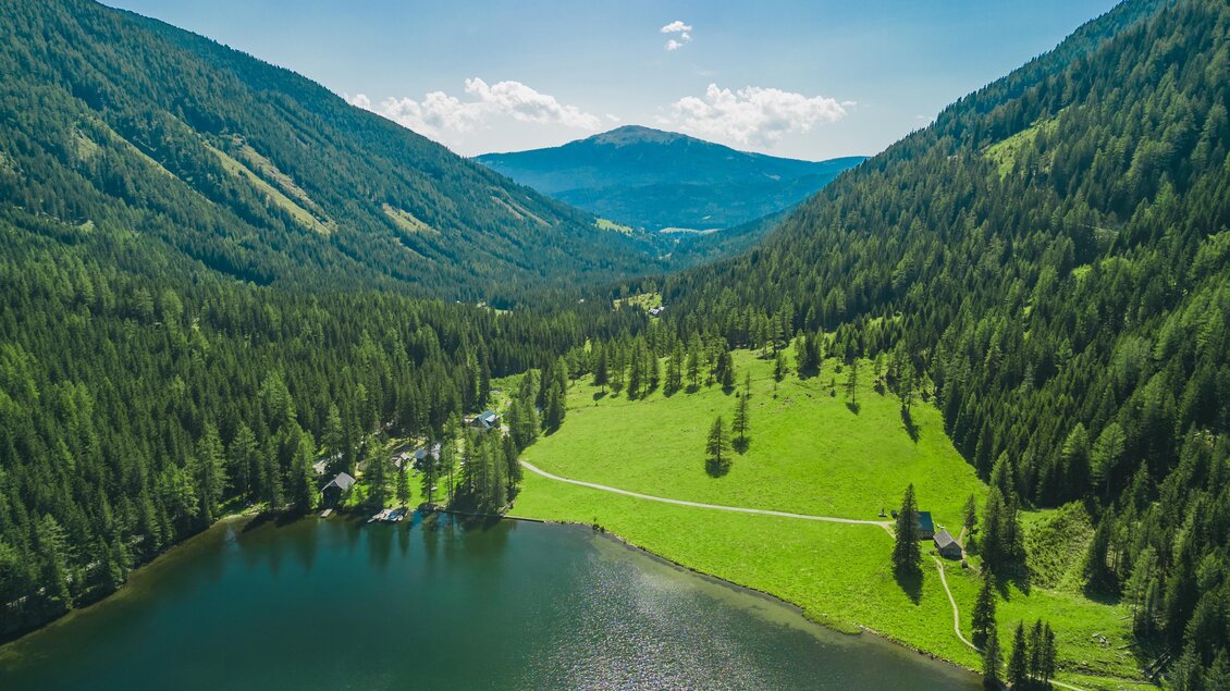 Etrachsee von oben | © Tourismusverband Murau