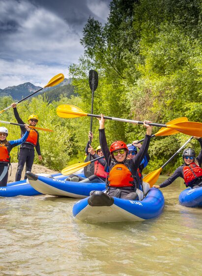 Flusswandern auf der Enns | © Kajaktiv