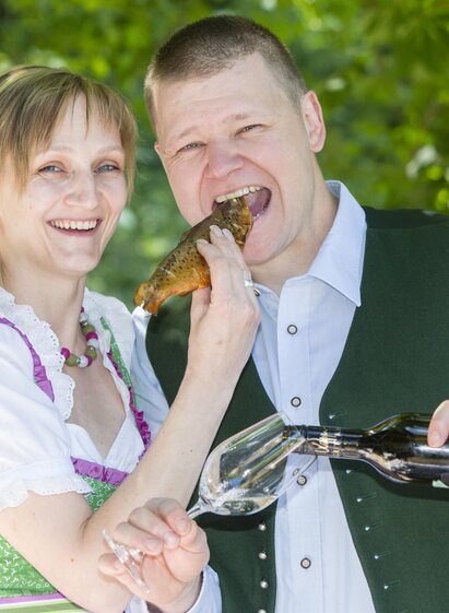 Forellenhof Joglland_Erich und Sonja_Oststeiermark | Harry Schiffer | © Forellenhof Joglland