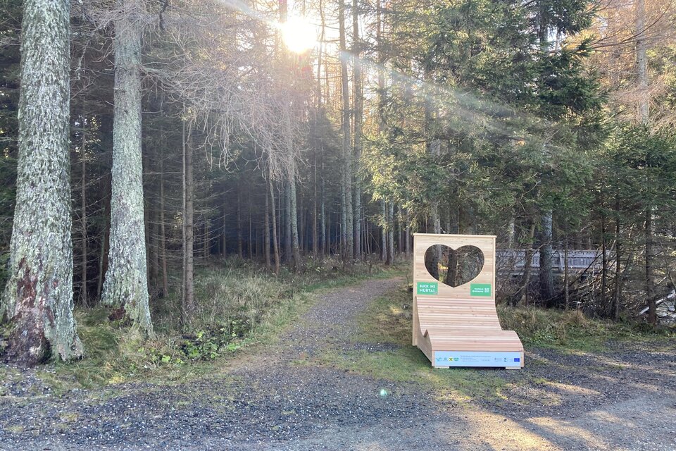 Fotospot Heart Murtalbed Ingeringsee - Impression #1 | © Erlebnisregion Murtal