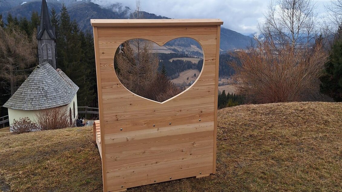 Fotospot Heart Murtalbed Schneeberger Chapel - Impressionen #2.2