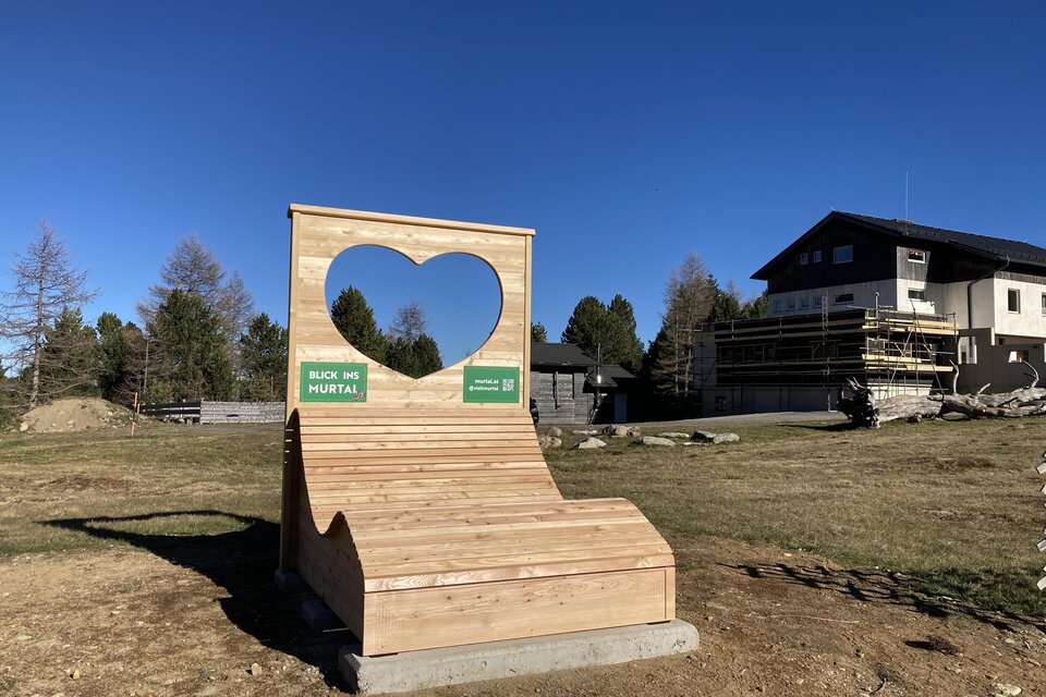 Fotospot Heart Murtalbed Winterleitensee - Impression #1 | © Erlebnisregion Murtal